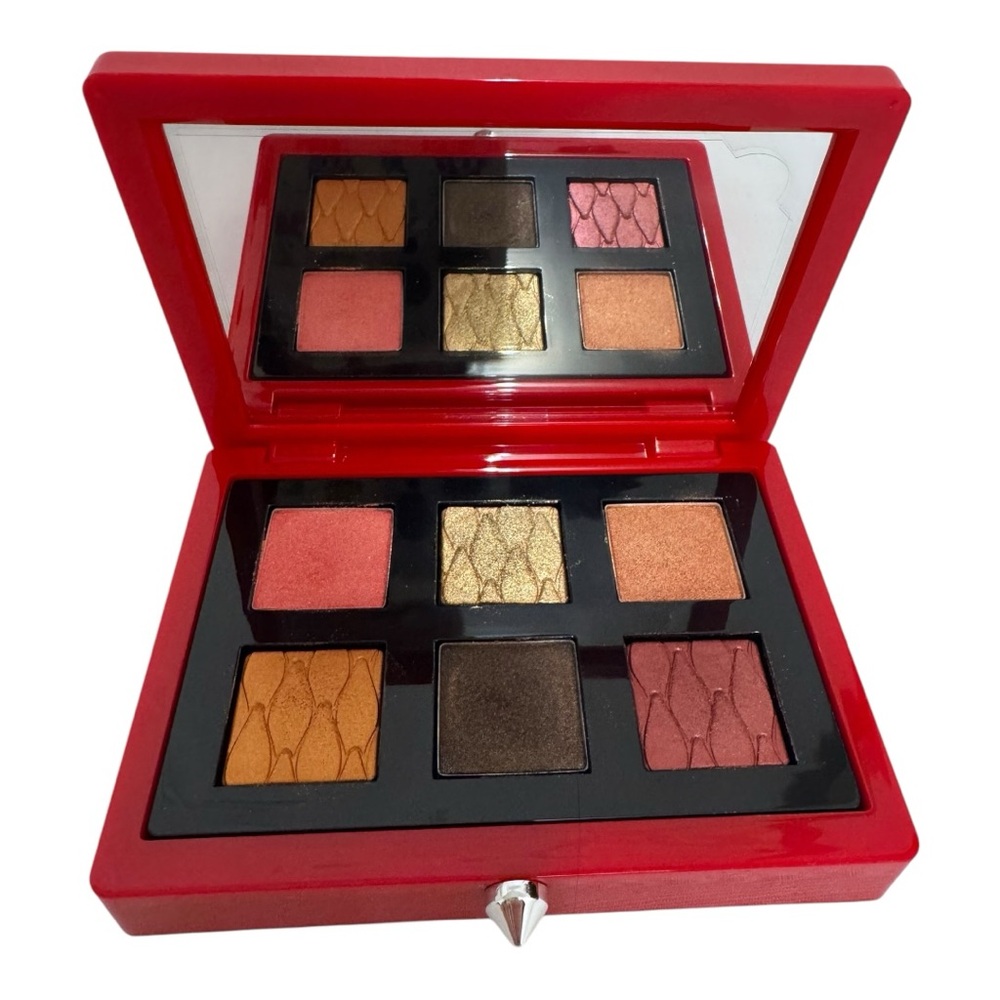 Christian Louboutin Eyeshadow Palette Red Refillable Studded Case